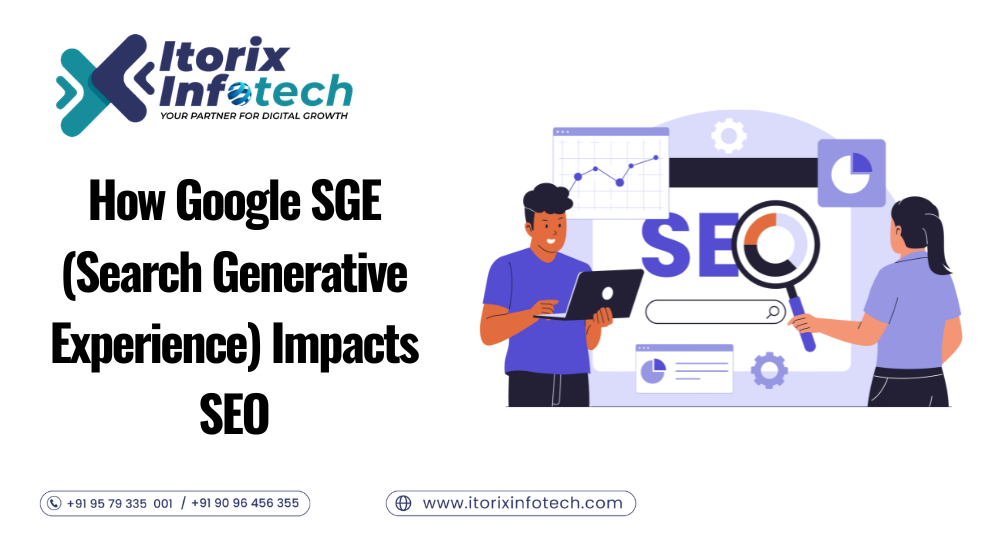 find and search Google SGE impact on SEO strategies.